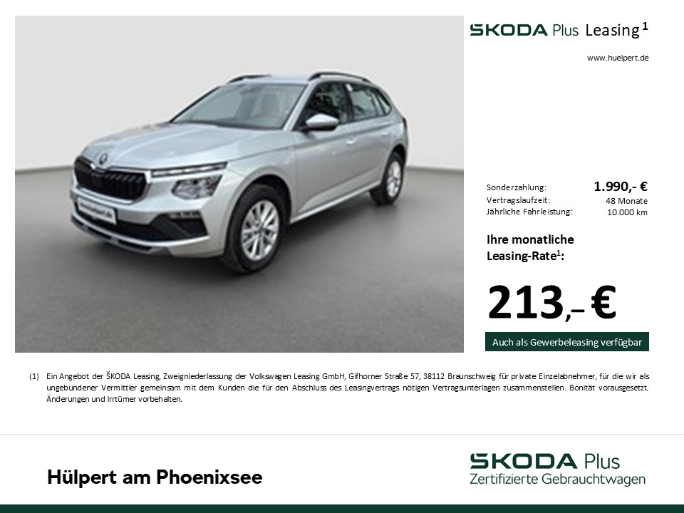 Skoda Kamiq 1.5 SELECTION CAM CARPLAY ALU SITZHEIZUNG