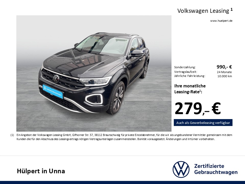 Volkswagen T-Roc 2.0 GOAL AHK CAM ACC LM17 NAVI SITZHEIZUNG
