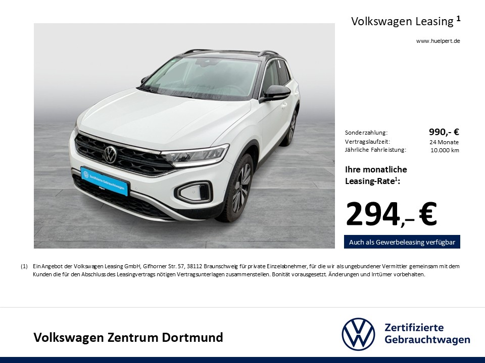Volkswagen T-Roc 2.0 GOAL AHK CAM ACC LM17 NAVI CARPLAY LED
