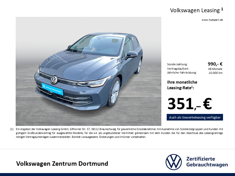 Volkswagen Golf VIII 1.5 HYBRID GOAL FACELIFT AHK ACC LM17