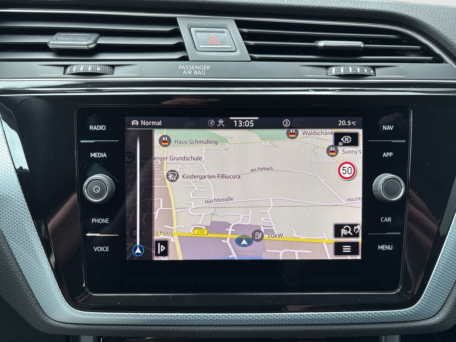 Volkswagen Touran 2.0 GOAL 7SITZE STANDHZ. ACC NAVI CARPLAY