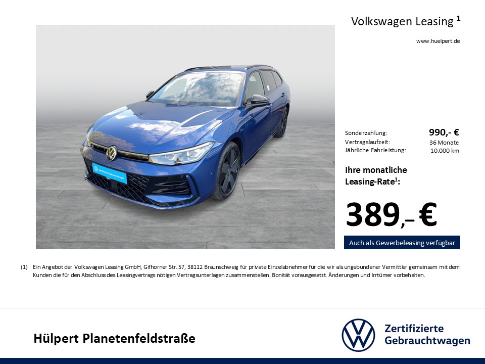 Volkswagen Passat Variant 1.5 HYBRID R-LINE NEUESMODELL 19Z