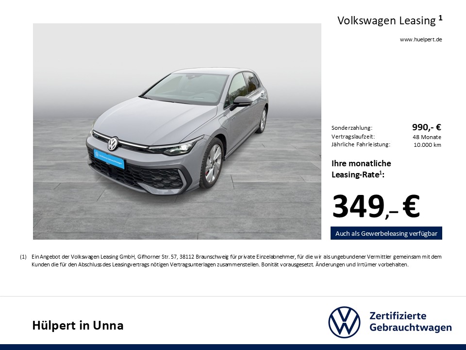 Volkswagen Golf VIII 1.5 HYBRID GTE BLACK STYLE KAMERA ACC