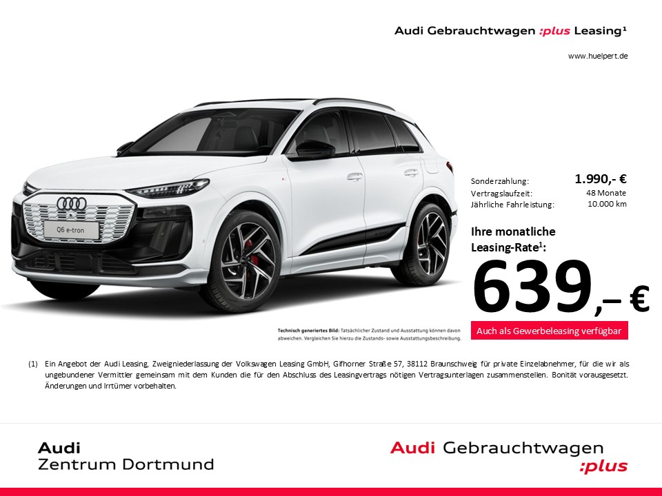 Audi Q6 e-tron quattro S LINE BLACKPAK SPORTSOUND 21"