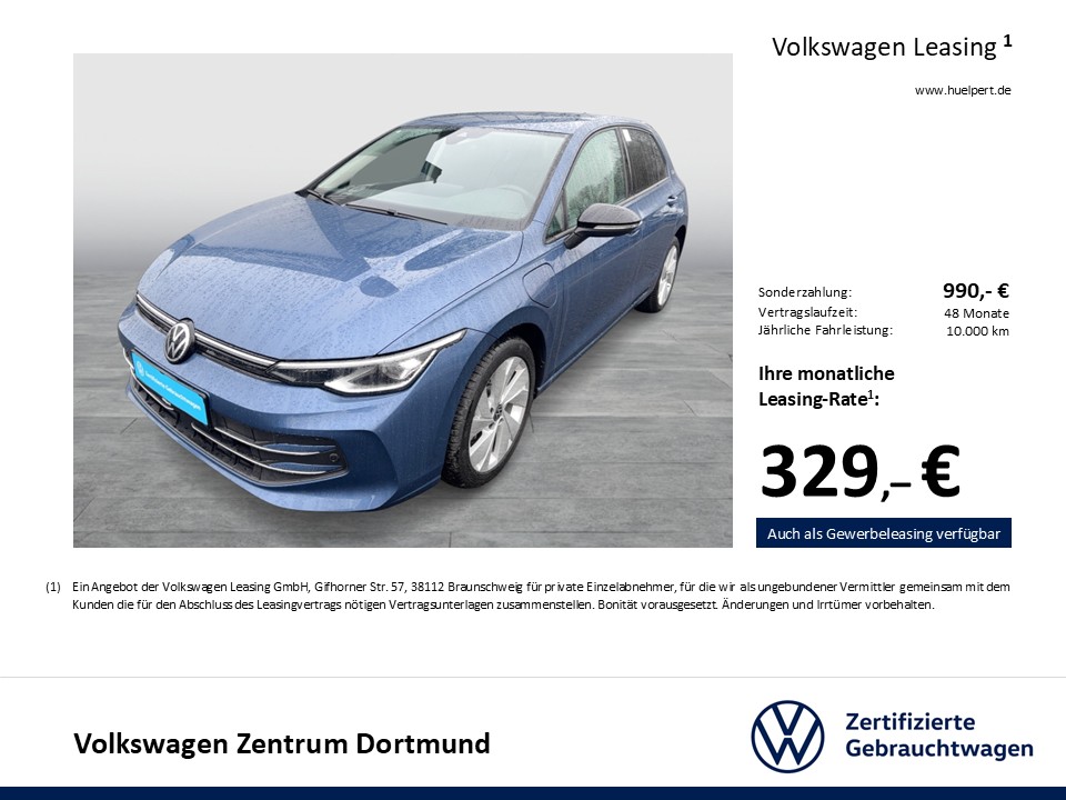 Volkswagen Golf VIII 1.5 HYBRID GOAL FACELIFT CAM ACC LM17