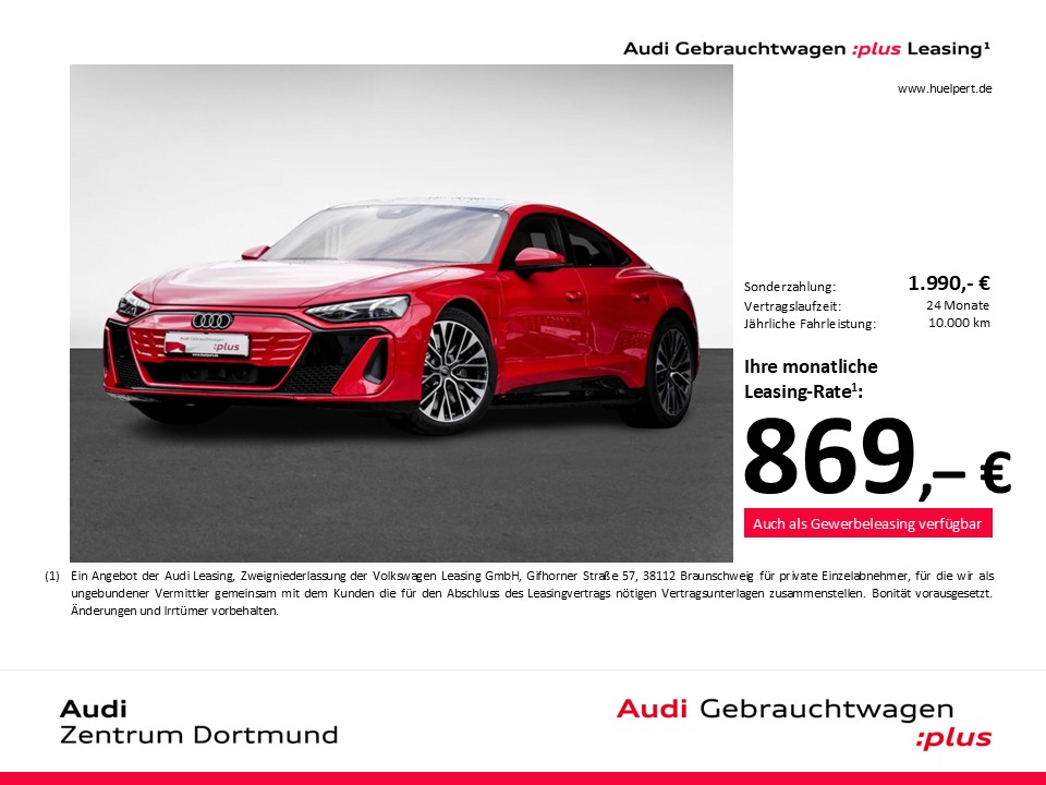 Audi S e-tron GT quattro PANO B&O 360CAM HEAD-UP LM20