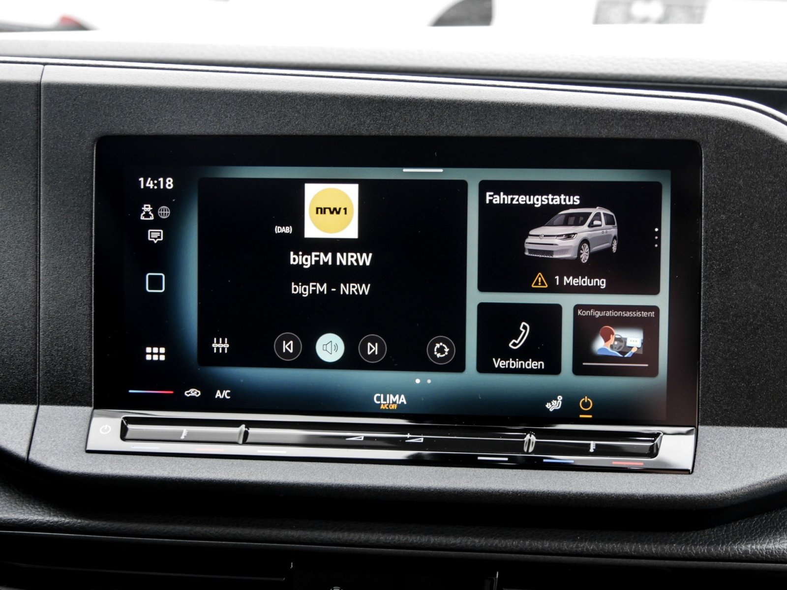 Volkswagen Caddy Maxi 2,0 l TDI 75kW CARGO AHK-VORB. CARPLAY KLIMA