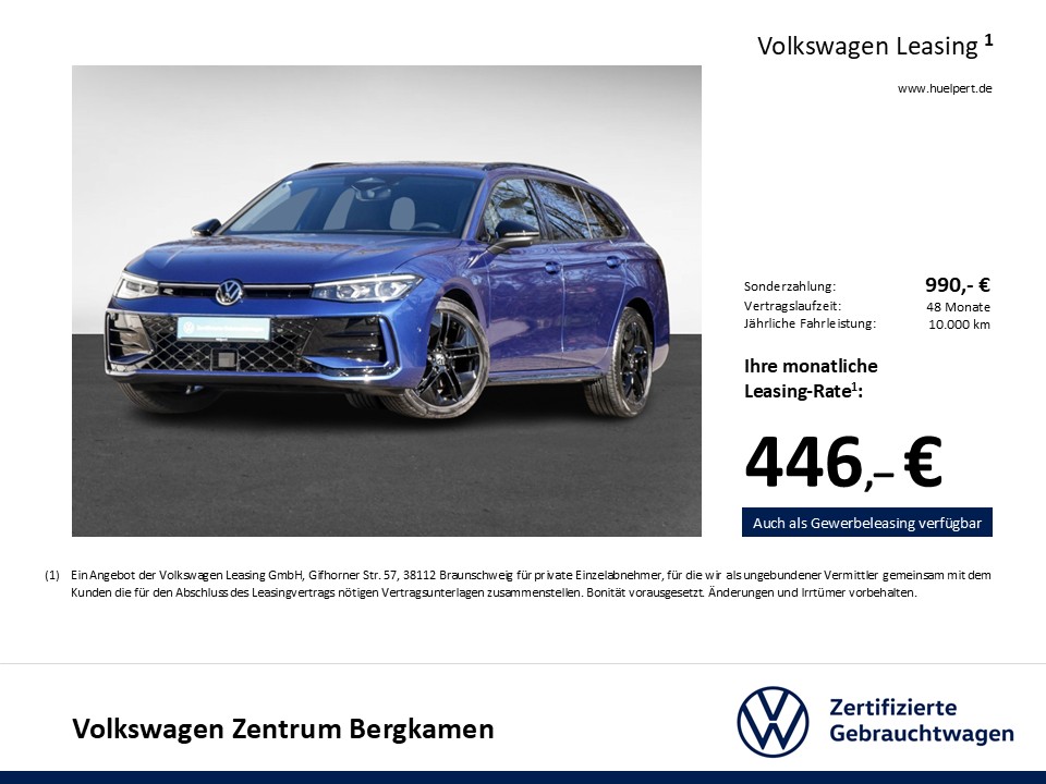 Volkswagen Passat Variant 2.0 R-LINE NEUES MODELL AHK LM18