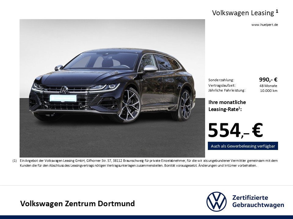 Volkswagen Arteon Shooting Brake 2.0 R 4X4 AHK CAM ACC LM20