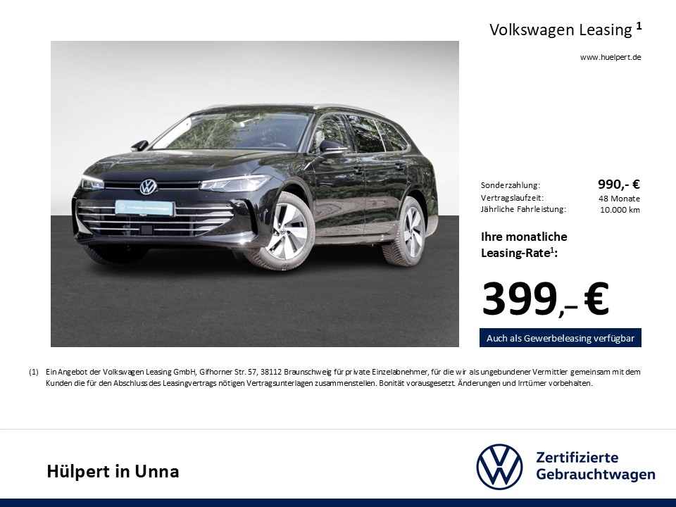 Volkswagen Passat Variant 1.5 HYBRID BUSINESS AHK CAM LM18