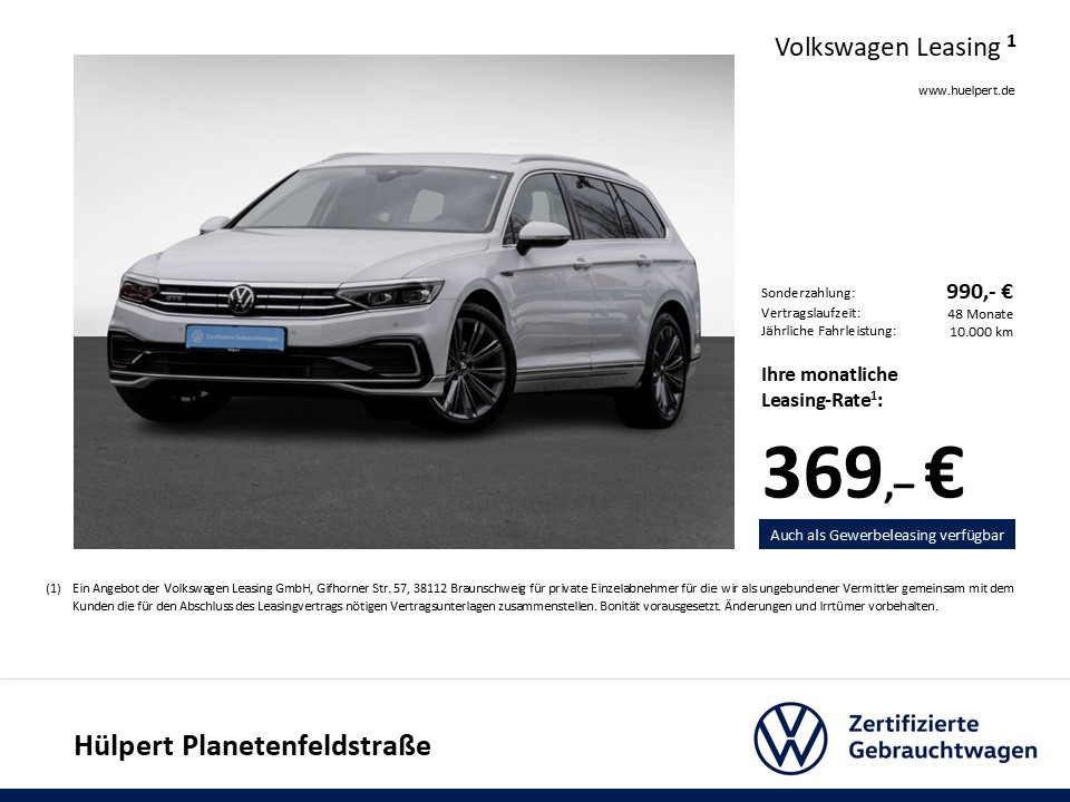 Volkswagen Passat Variant 1.4 GTE AHK CAM ACC LM18 E-KLAPPE