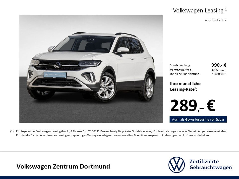Volkswagen T-Cross 1.5 LIFE ACC LM17 NAVI SITZHEIZUNG DAB+