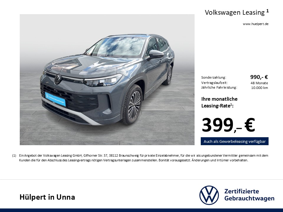 Volkswagen Tayron 1.5 eTSI LIFE 7SITZE AHK 360CAM LM18 NAVI