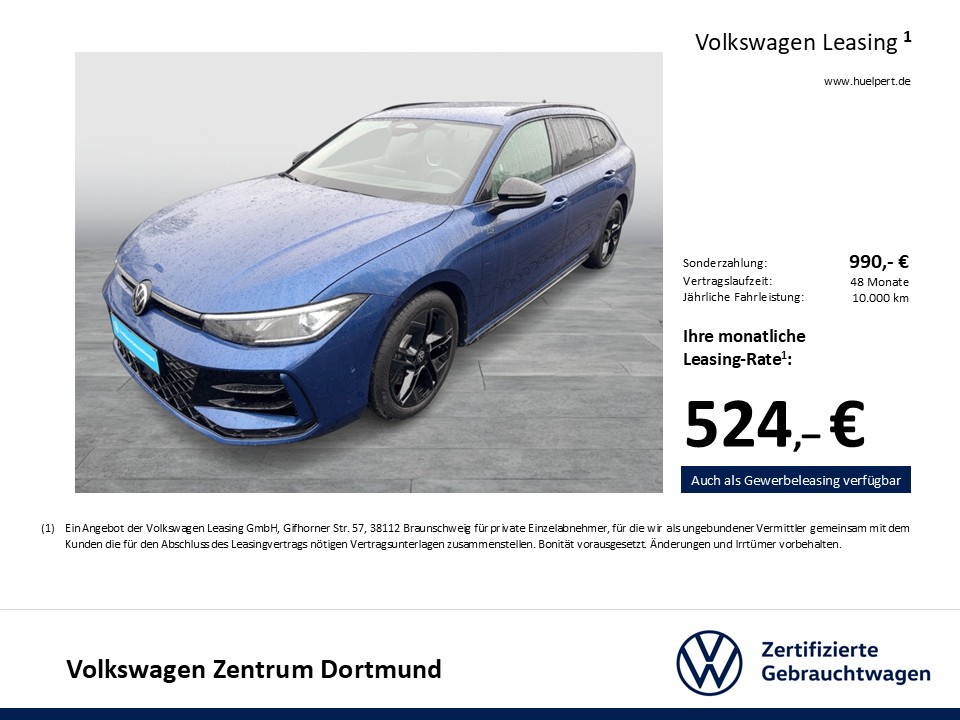 Volkswagen Passat Variant 2.0 R-LINE 4X4 NEUESMODELL AHK 18Z