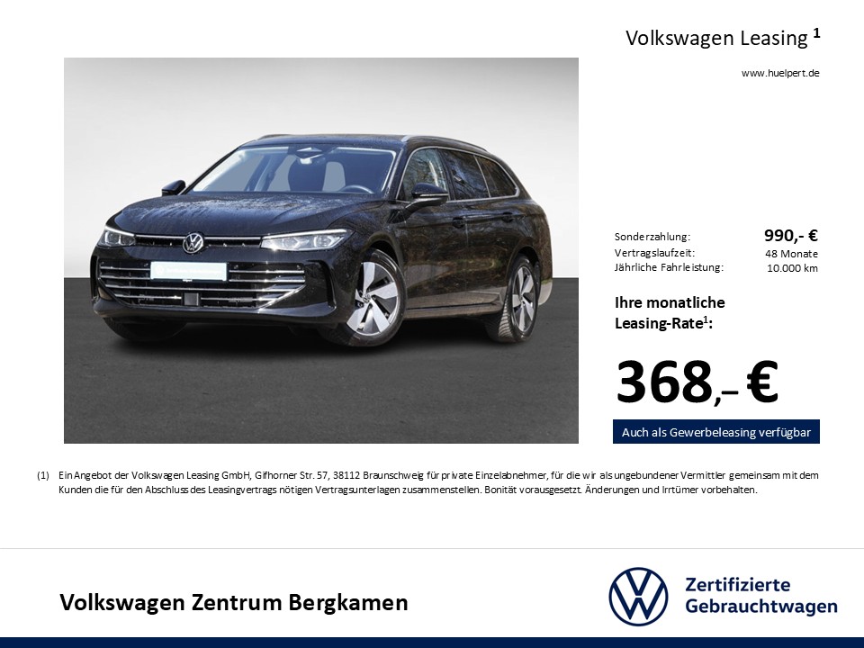 Volkswagen Passat Variant 1.5 BUSINESS NEUES MODELL AHK ACC