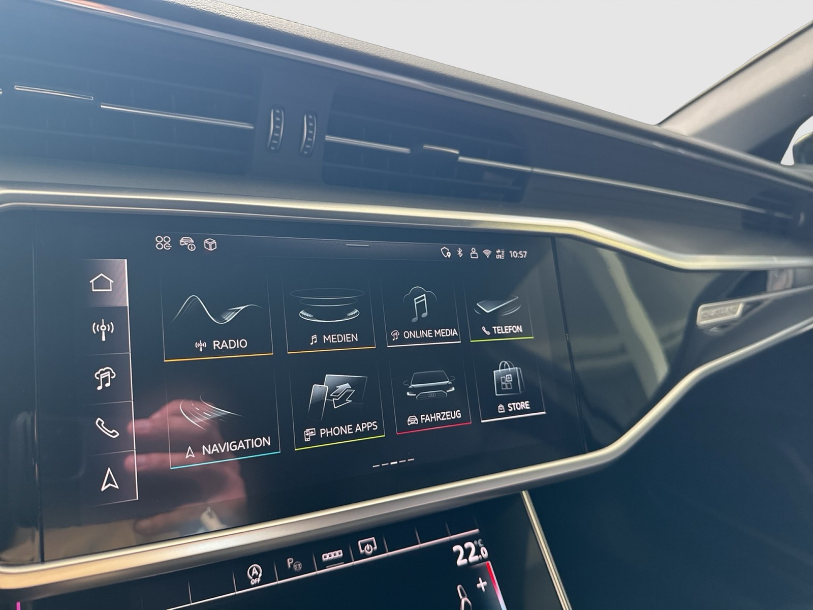 Audi S6 Avant Qu. BLACKPAK PANO B&O 360°CAM ALU21