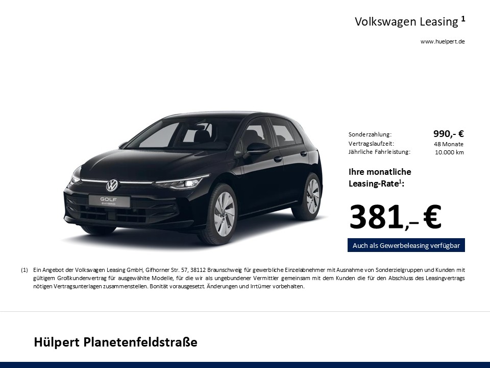 Volkswagen Golf VIII 1.5 HYBRID LIFE FACELIFT CAM ACC LM17