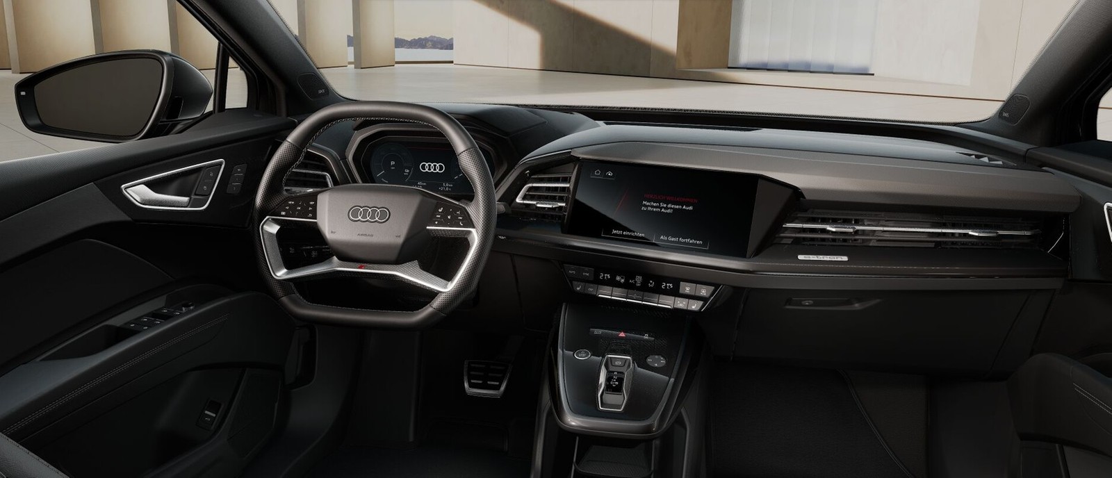Audi Q4 45 e-tron quattro Edition S Line SONOS+AHK+Lenkradheizung+Dynamikpaket