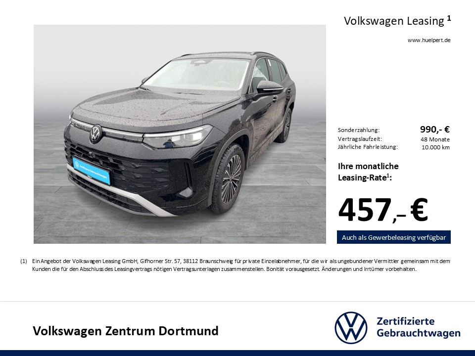 Volkswagen Tayron 2.0 LIFE 4X4 7SITZE AHK 360°CAM ACC LM18