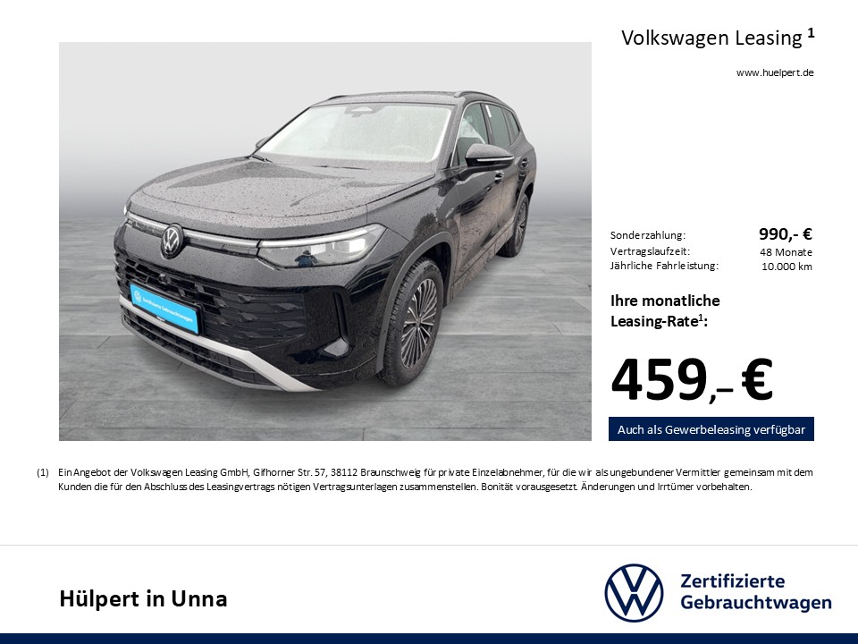 Volkswagen Tayron 2.0 LIFE 4X4 7SITZE AHK 360°CAM ACC LM18