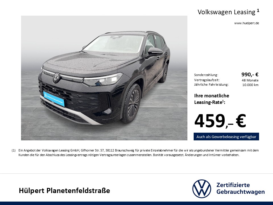 Volkswagen Tayron 2.0 LIFE 4X4 7SITZE AHK 360°CAM ACC LM18