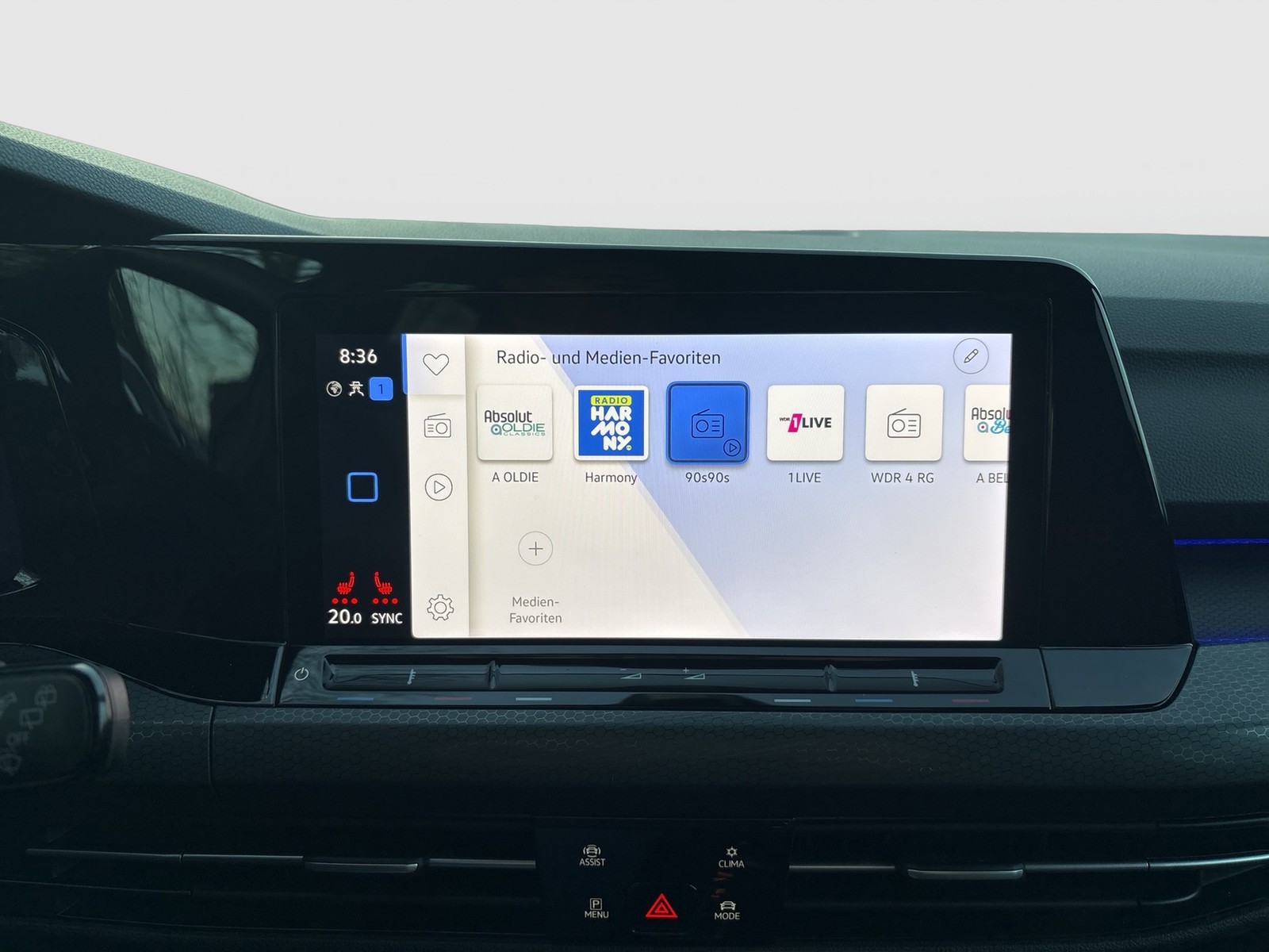 Volkswagen Golf VIII 2.0 GTI CLUBSPORT AKRAPOVIC CAM LM19