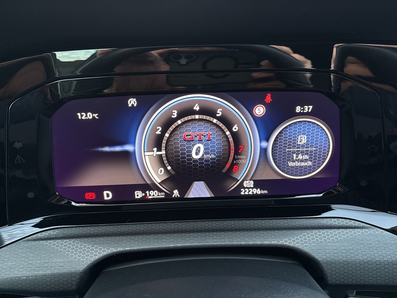 Volkswagen Golf VIII 2.0 GTI CLUBSPORT AKRAPOVIC CAM LM19