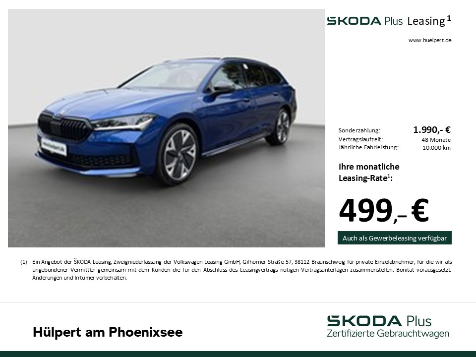 Skoda Superb Combi 1.5 iV SPORTLINE LEDER AHK LM19