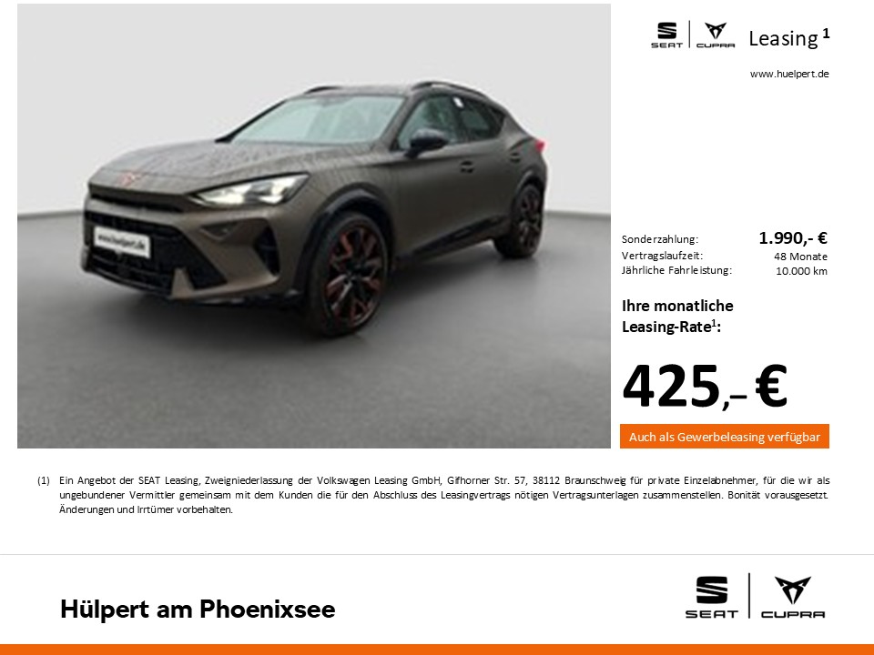 Cupra Formentor 1.5 HYBRID VZ NEUESMODELL CAM ACC LM19