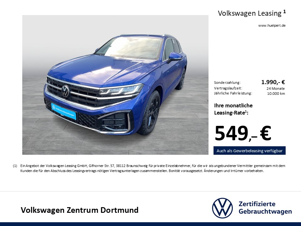Volkswagen Touareg V6 R-LINE NEUES MODELL AHK CAM ACC LM19