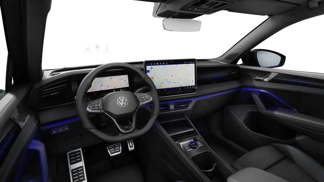 Volkswagen Tiguan 1.5 HYBRID R-LINE BLACK STYLE LEDER PANO