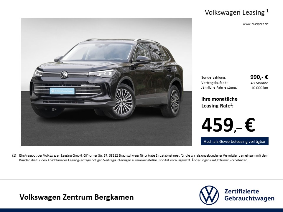 Volkswagen Tiguan 2.0 ELEGANCE NEUES MODELL LEDER AHK LM18