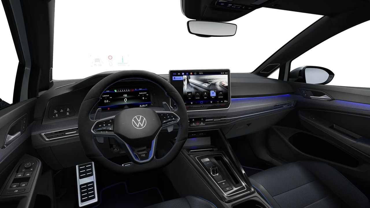 Volkswagen Golf VIII 2.0 R 4X4 AKRAPOVIC LEDER 360°CAM LM19