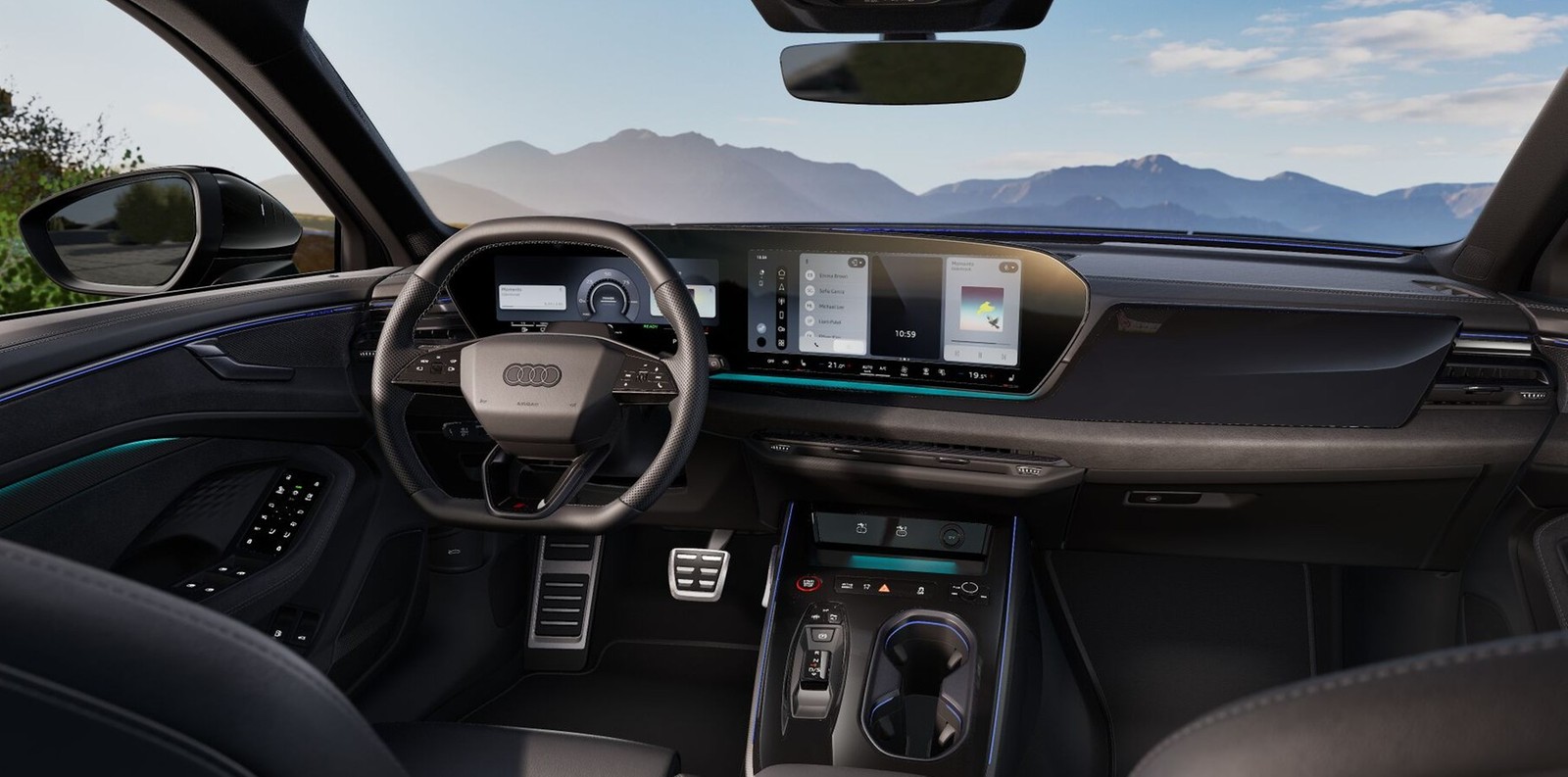 Audi A6 Avant e-hybrid quattro s-tronic S Line PANO+B&O+AHK+Luftfederfahrwerk