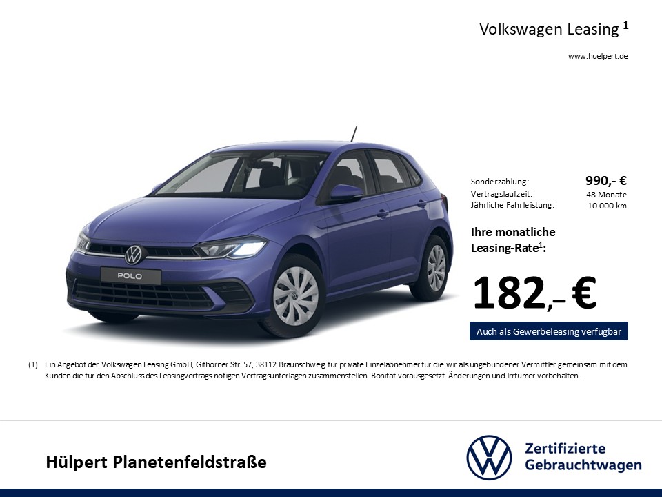 Volkswagen Polo 1.0 LIFE SITZHEIZUNG CARPLAY/ANDROIDAUTO