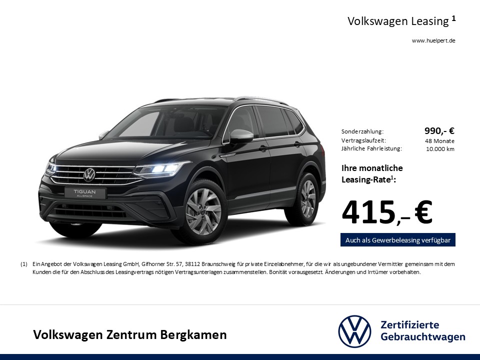 Volkswagen Tiguan Allspace 1.5 LIFE 7SITZE AHK ACC LM18 NAVI