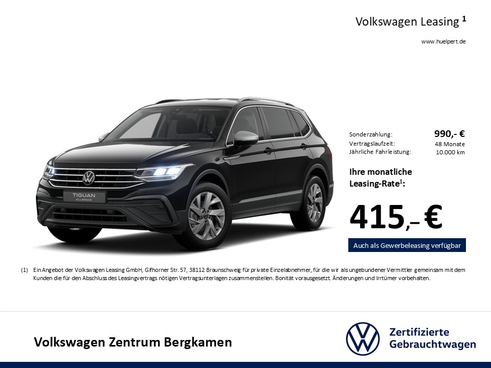 Volkswagen Tiguan Allspace 1.5 LIFE 7SITZE AHK ACC LM18 NAVI