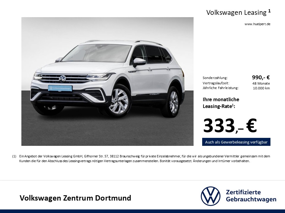 Volkswagen Tiguan Allspace 1.5 LIFE 7SITZE AHK ACC LM18 NAVI