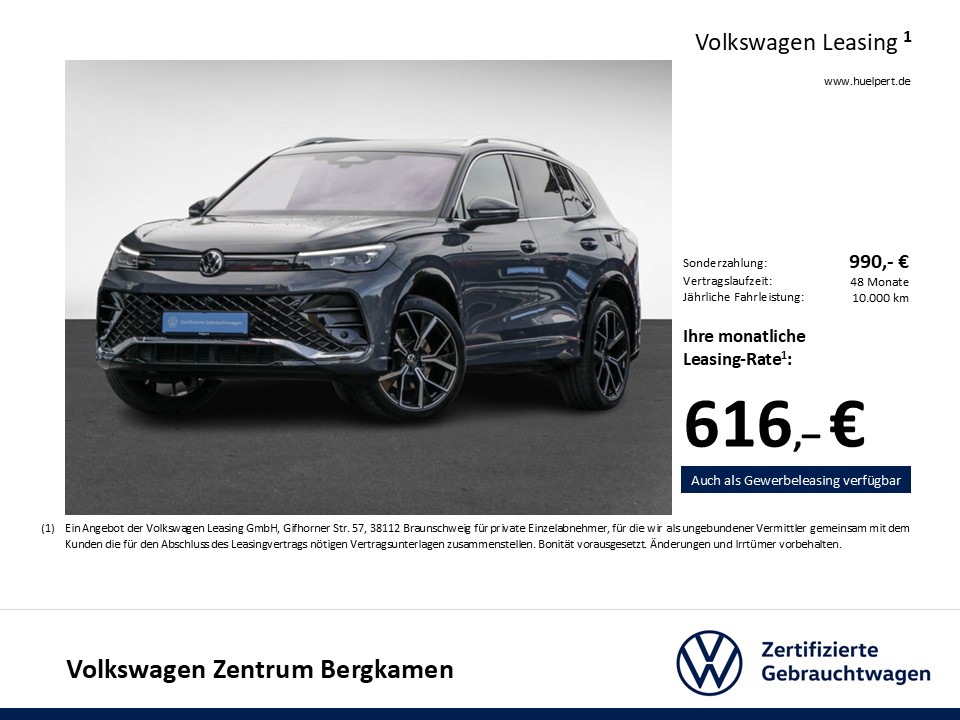 Volkswagen Tiguan 2.0 R-LINE 4X4 NEUES MODELL PANO AHK LM20