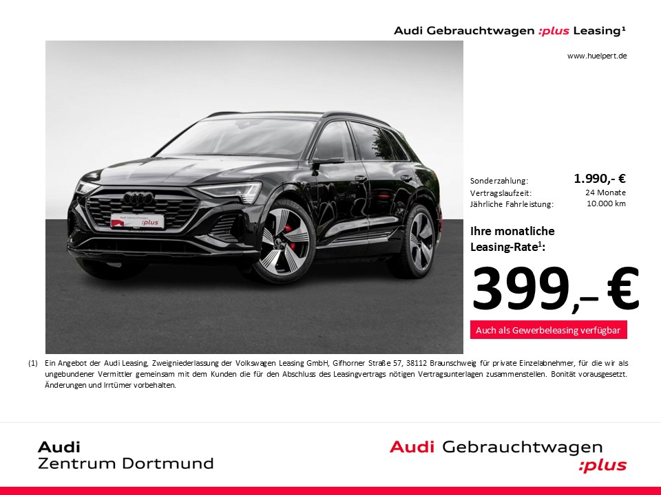 Audi Q8 e-tron 55 quattro S LINE BLACKPAK AHK CAM 21Z