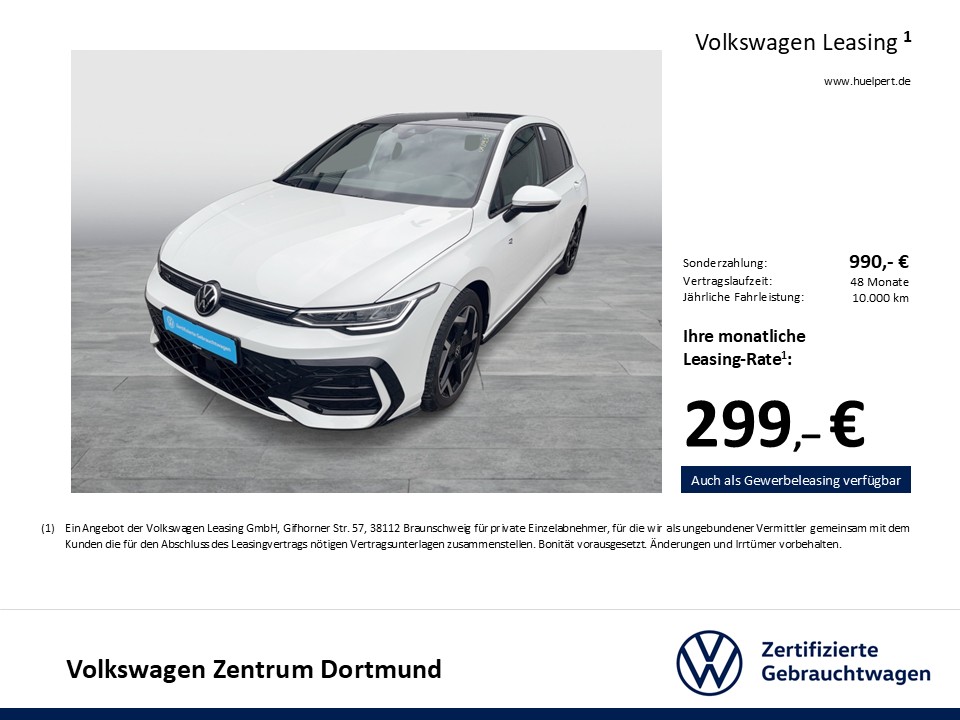 Volkswagen Golf VIII 1.5 R-LINE FACELIFT CAM LM17 CARPLAY