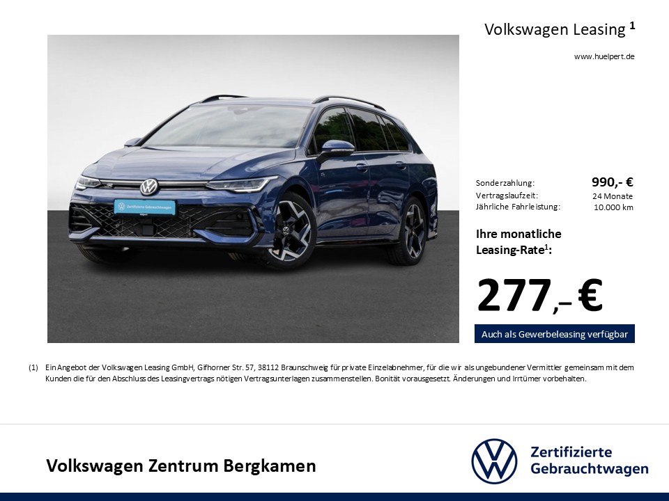 Volkswagen Golf Variant VIII 1.5 R-LINE FACELIFT CAM ACC 17Z