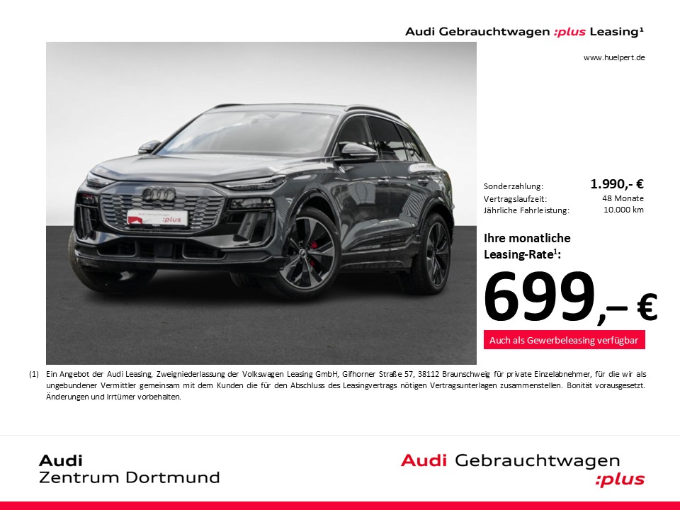 Audi Q6 e-tron performance S LINE edition one grey 21Z