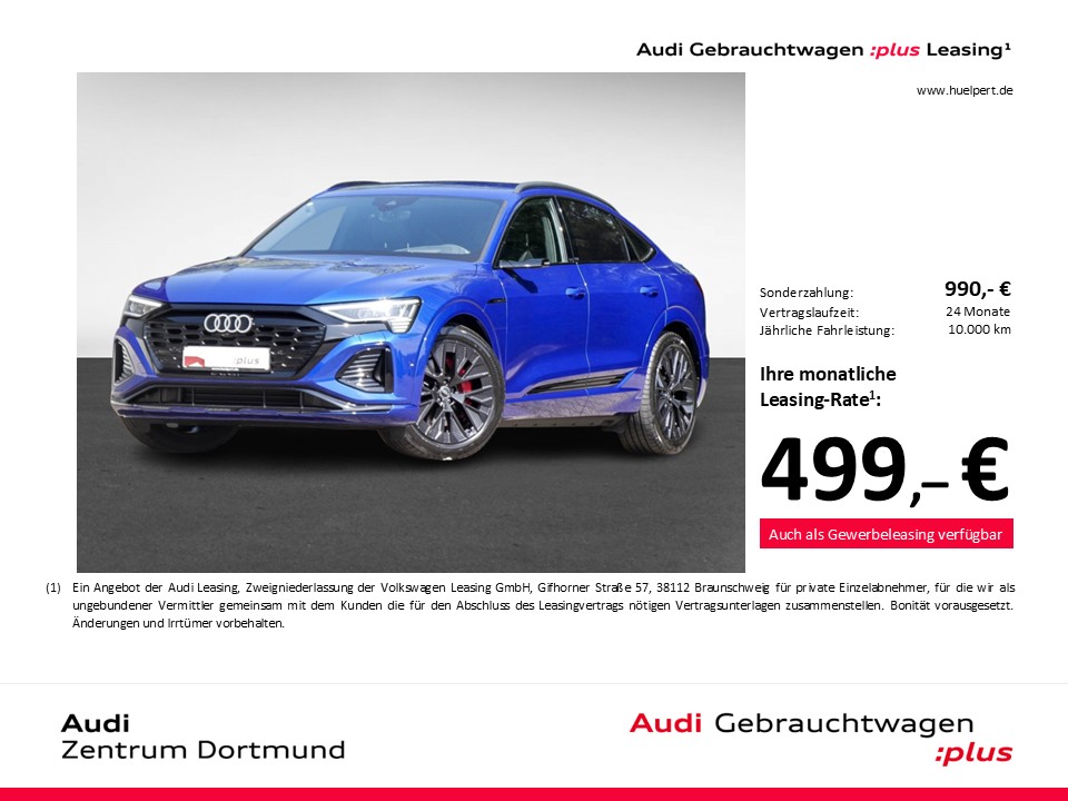 Audi Q8 e-tron Sportback 50 quattro S LINE AHK LM21