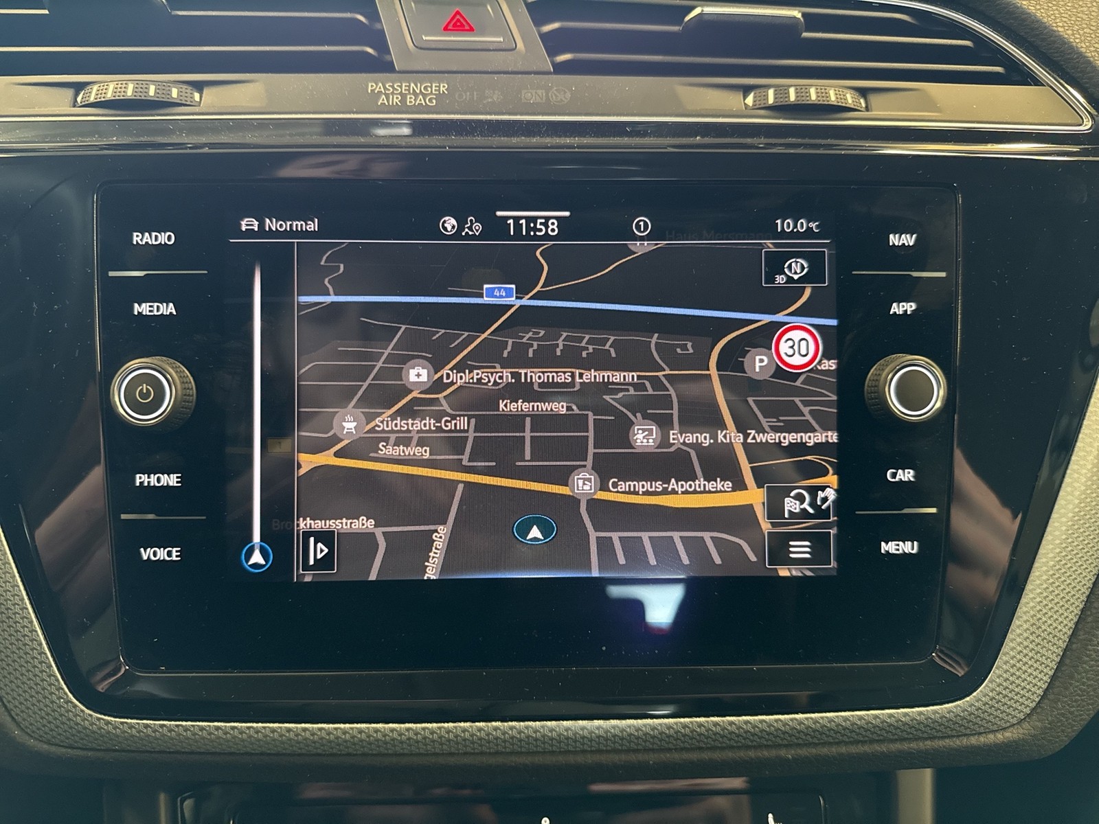 Volkswagen Touran 2.0 GOAL 7SITZE ACC NAVI CARPLAY SITZHEIZ