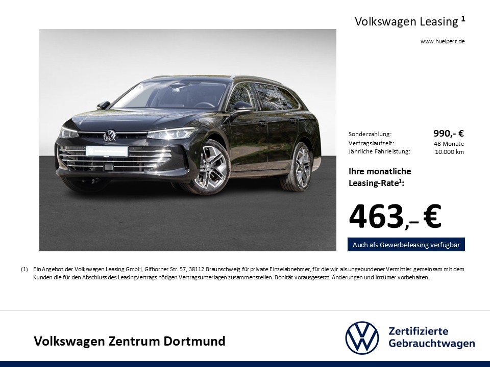 Volkswagen Passat Variant 1.5 HYBRID ELEGANCE PANO AHK LM18
