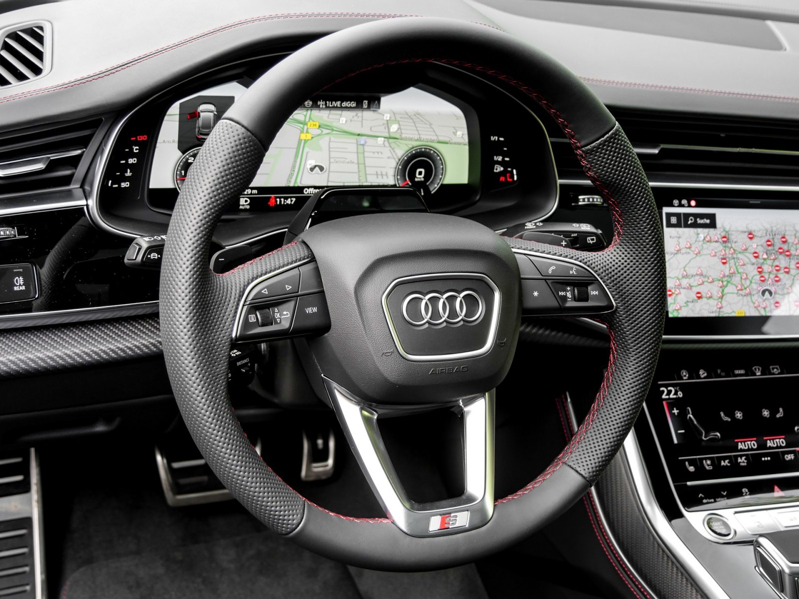 Audi Q8 TDI S LINE AHK PANO B&O ALLRADLENKUNG LM23