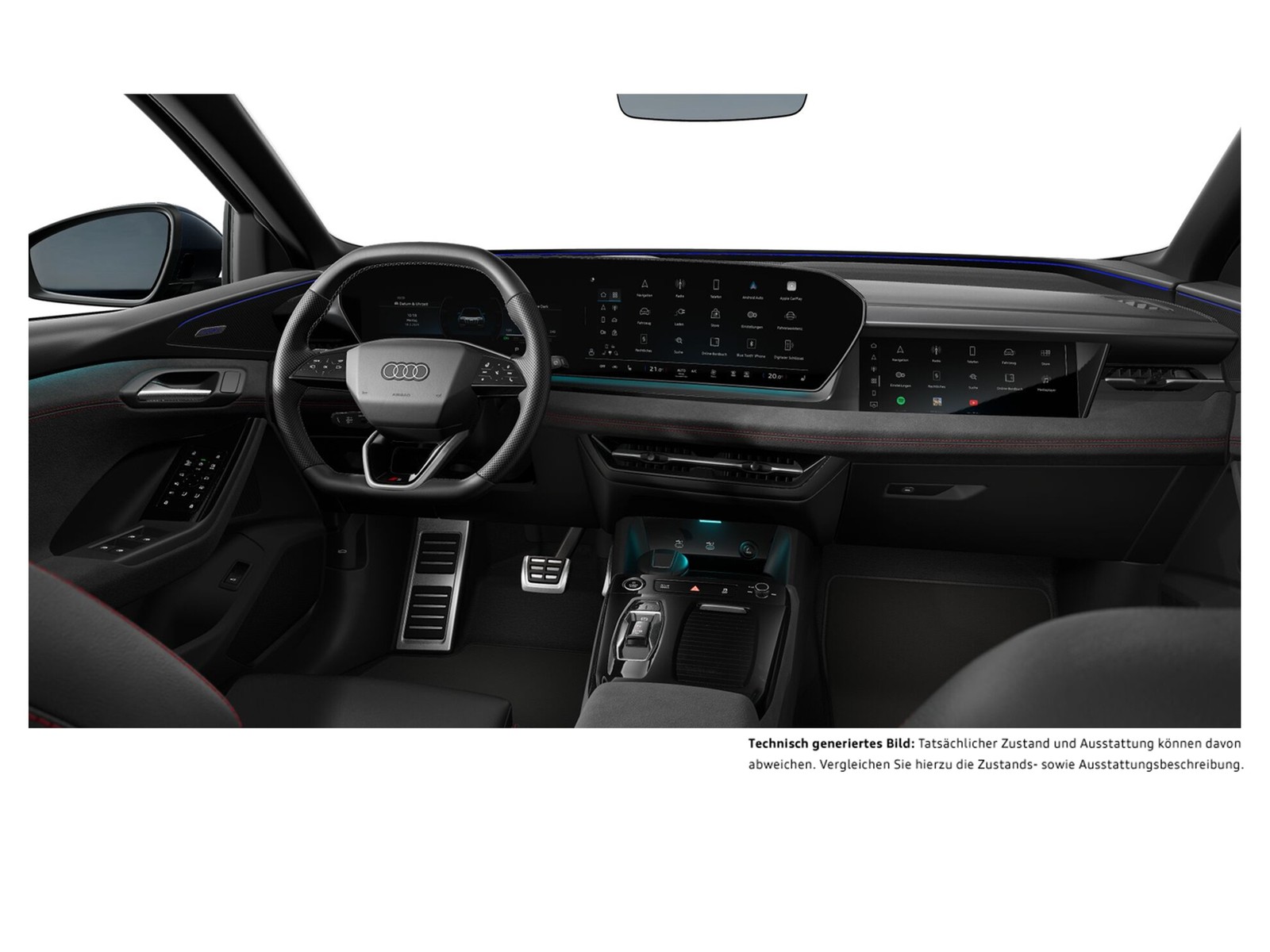 Audi Q6 e-tron quattro S LINE PANO B&O 360°CAM LM20