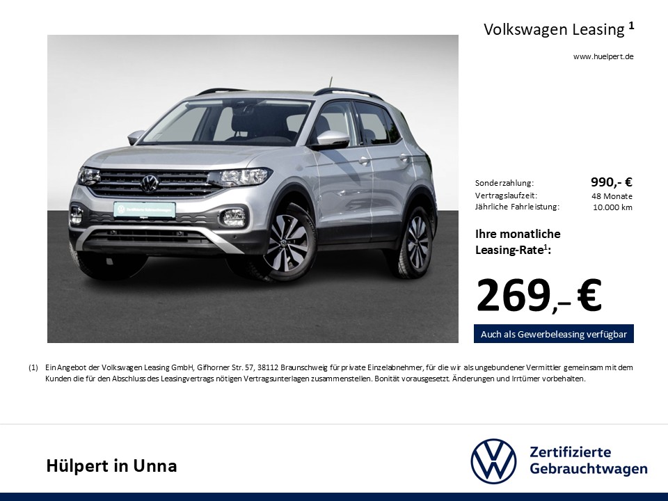 Volkswagen T-Cross 1.5 MOVE CAM ACC ALU NAVI SITZHEIZUNG