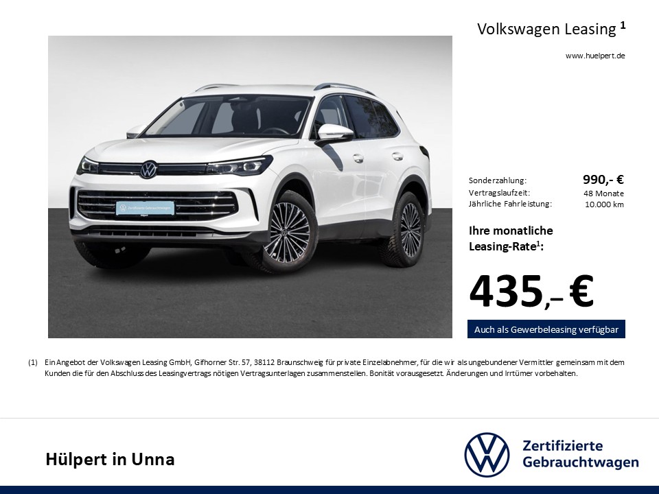 Volkswagen Tiguan 2.0 ELEGANCE NEUESMODELL AHK ACC LM18 NAVI